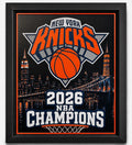 New York Knicks 2026 NBA Champions 3D Printed Wall Art – 8x10