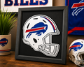 Buffalo Bills Framed Wall Art | 3D Printed | Bills Mafia Decor