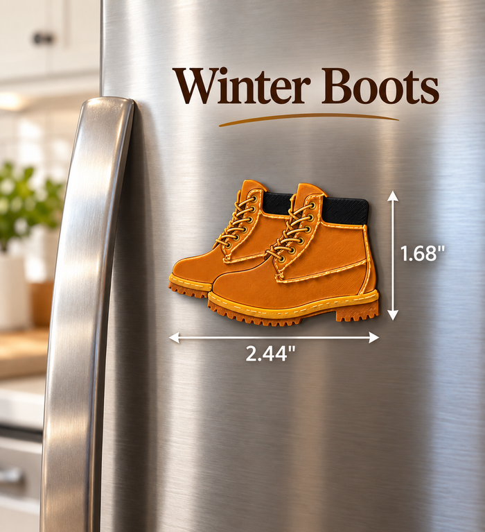 Boots 3D Printed Refrigerator Magnet